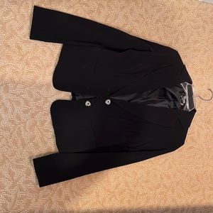 Woman’s black dress jacket